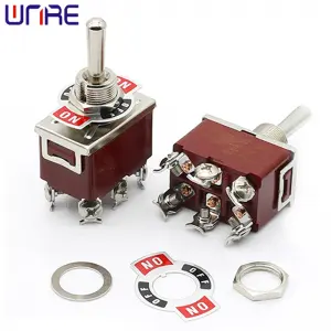 KL-C223 Rocker Swing Switch 6pin (ON) OFF (ON) Electronic Products Accessories Button Toggle Swich