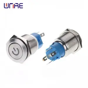 16F power lamp normally closed, normally open, self-locking reset