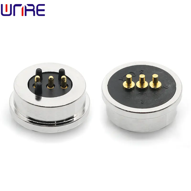 Circular Magnetic Connector 3Pin Charging Port1