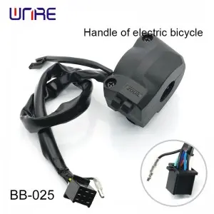 BB-025 Durable E-Bike Handle Waterproof Design Easy-Use Controls for Commuting/Delivery E-Scooters