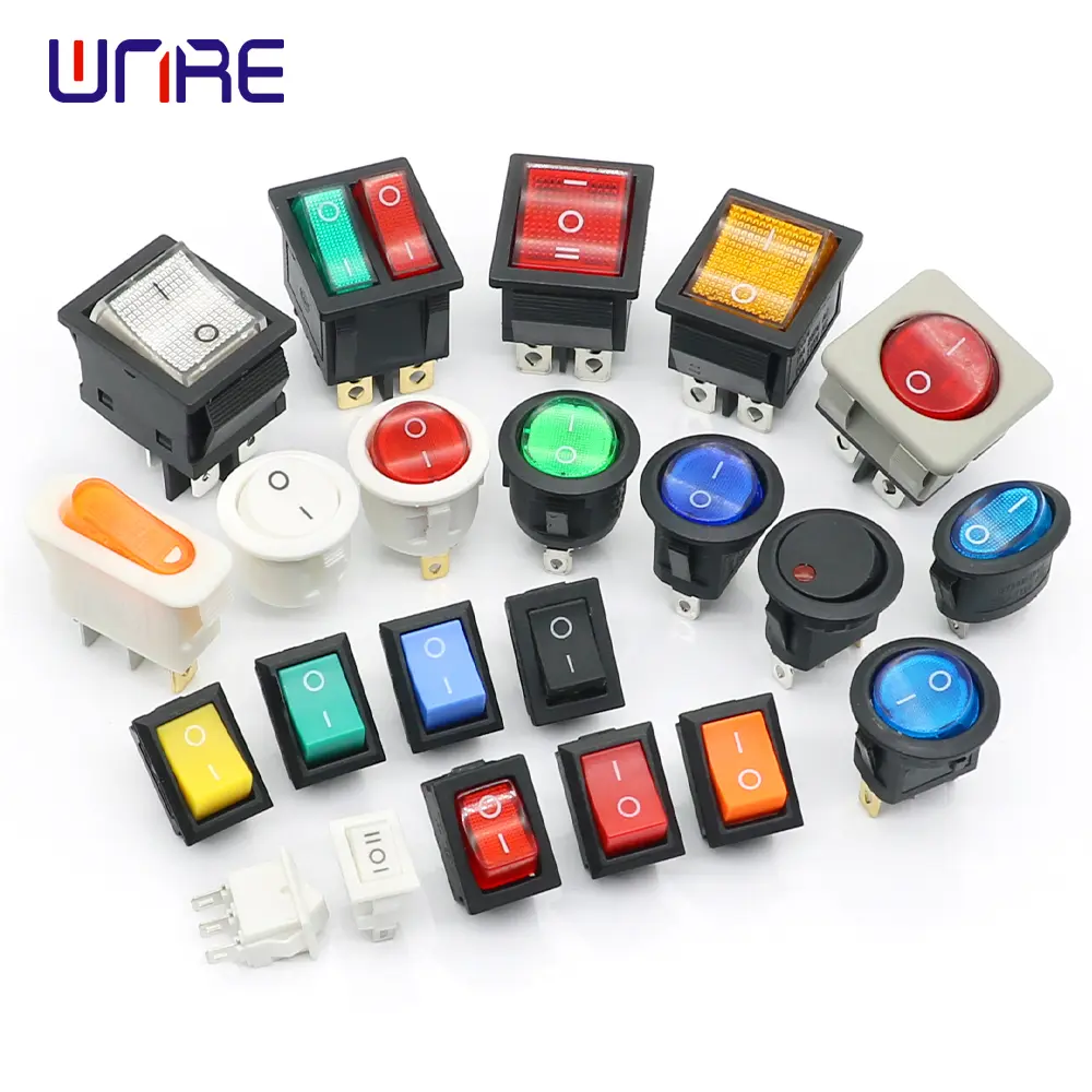 What are the shapes of boat switches?